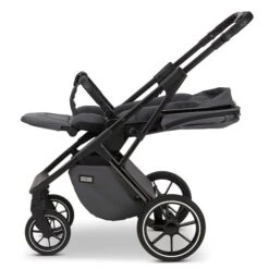Moon Piú Kombi-Kinderwagen Anthrazit/black Chrome Zubehör Bundle -Baby Online Shop k24 piu 64960630 sportsitzflach anthrazit 644 7 left 1
