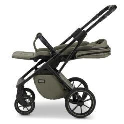 Moon Piú Kombi-Kinderwagen Moss Green/black Matt Zubehör Bundle -Baby Online Shop k24 piu 64960630 sportsitzflach mossgreen 655 7 left 1