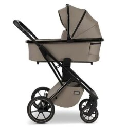 Moon Piú Kombi-Kinderwagen Mud/black Chrome Zubehör Bundle -Baby Online Shop k24 piu 64960630 wanne mud 622 3 right 1