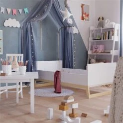 Nature Kid Paula Kinderbett 70 X 140 Cm Umbaubar Inklusive Umbauseiten Und Lattenrost -Baby Online Shop kinderzimmer paula pauline bett option 2k 1500x1500