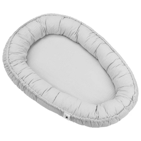 Zöllner Kuschelnest Nido Grau Baumwoll-Jersey 3 Zöllner Kuschelnest Nido Grau Baumwoll-Jersey