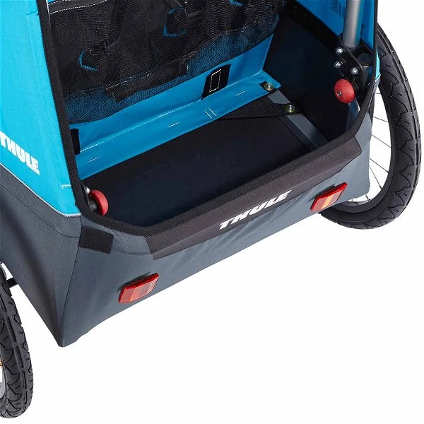 Thule Coaster XT Kinderanhänger Blue Umbaubar Zum Fahrradanhänger Und Kinderwagen 5 Thule Coaster XT Kinderanhänger Blue Umbaubar Zum Fahrradanhänger Und Kinderwagen – Bild 3