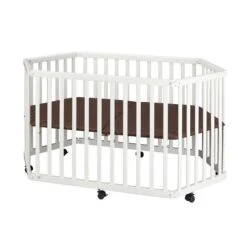 TiSsi Laufgitter Aus Massiv Buche Weiß Platzsparend Faltbar 8 TiSsi Laufgitter Aus Massiv Buche Weiß Platzsparend Faltbar -Baby Online Shop laufgitter weiss 3 gr 1