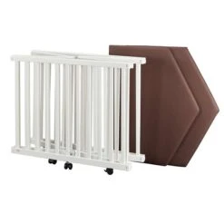 TiSsi Laufgitter Aus Massiv Buche Weiß Platzsparend Faltbar 9 TiSsi Laufgitter Aus Massiv Buche Weiß Platzsparend Faltbar -Baby Online Shop laufgitter weiss 4 gr 1