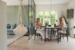 Moonboon Ökologische Federwiegen-Set Nature Mit Motor, Gestell Weiß & Kokos-Einleger -Baby Online Shop moonboon hammock 14 1