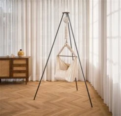 Moonboon Ökologische Federwiegen-Set Nature Mit Motor, Gestell Grau & Kokos-Einleger -Baby Online Shop moonboon hammock 27