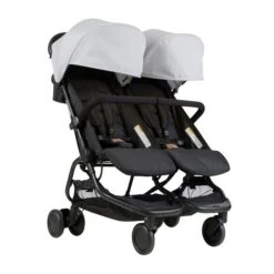 Mountain Buggy Nano DUO In Silver Ideal Für Die Reise