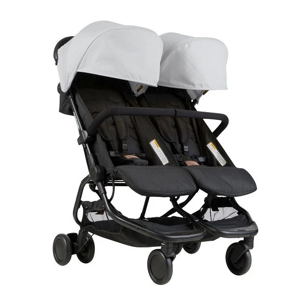 Mountain Buggy Nano DUO In Silver Ideal Für Die Reise 3 Mountain Buggy Nano DUO In Silver Ideal Für Die Reise