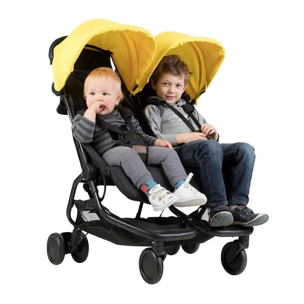 Mountain Buggy Nano DUO In Silver Ideal Für Die Reise 7 Mountain Buggy Nano DUO In Silver Ideal Für Die Reise – Bild 5