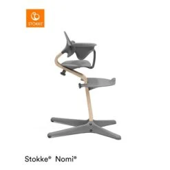 Stokke® Nomi® Baby Set Grey -Baby Online Shop nomi natural grey highchair 5478 rt 2 1