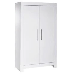 Schardt Nordic White Kleiderschrank 2 Türen Dekor Weiß