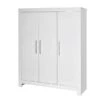 Schardt Nordic White Kleiderschrank 3 Türen Dekor Weiß 2 Schardt Nordic White Kleiderschrank 3 Türen Dekor Weiß -Baby Online Shop nordic white sch 3 4