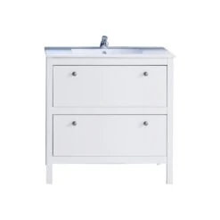 Trendteam Ole Waschbeckenunterschrank Breit Weiß