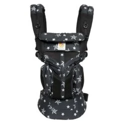 Ergobaby Omni 360 Cool Air Mesh Black Stars Babytrage 12 Ergobaby Omni 360 Cool Air Mesh Black Stars Babytrage -Baby Online Shop omni cam bcs360pbkstr blackstars 02