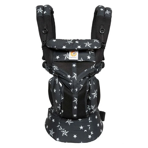 Ergobaby Omni 360 Cool Air Mesh Black Stars Babytrage 5 Ergobaby Omni 360 Cool Air Mesh Black Stars Babytrage – Bild 3