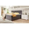 Wimex Orlando Funktionspolsterbett Graphit Weiß 180x200cm Bonellfederkernmatratze Mit Stauraumbox -Baby Online Shop orlando t18 gr 1