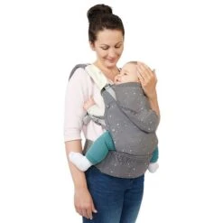 Kinderkraft Huggy Babytrage Grey Sichere, Ergonomische Position -Baby Online Shop packshot 4 1