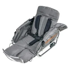 HESBA Sportwagenaufsatz Für ClassicA + ClassicKorb Im Außenstoff -Baby Online Shop pushchair attachment partially leather grey