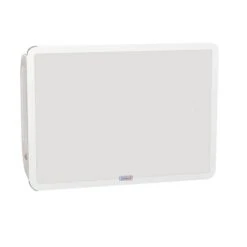 Timkid QuattroQ Wandwickeltisch Weiß Inklusive Wickelmatte | Elegant Horizontal Design