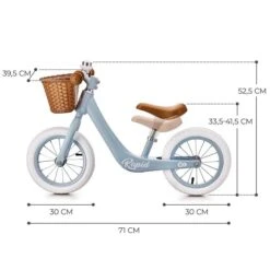 Kinderkraft RAPID Laufrad Blue Breeze -Baby Online Shop rapid blue breeze dimensions
