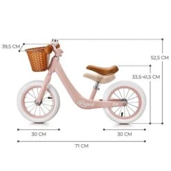 Kinderkraft RAPID Laufrad Rosa -Baby Online Shop rapid pink dimensions