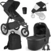 UPPAbaby Ridge Bundle JAKE Dunkelgrau Mit 5 Zubehörartikeln