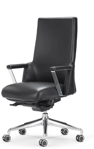 Rovo XZ 7020 A Drehstuhl Semianilin-Leder 3 Rovo XZ 7020 A Drehstuhl Semianilin-Leder