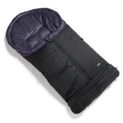 TFK Fußsack Schwarz Mit Verlängerbarem Fußteil