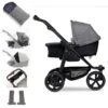 Tfk Mono 2 Kombi Kinderwagen Premium Grau Luftkammer Radset Bundle Mit Cupholder -Baby Online Shop rs1900 t m2 ke 415 1 lpr bundle cup
