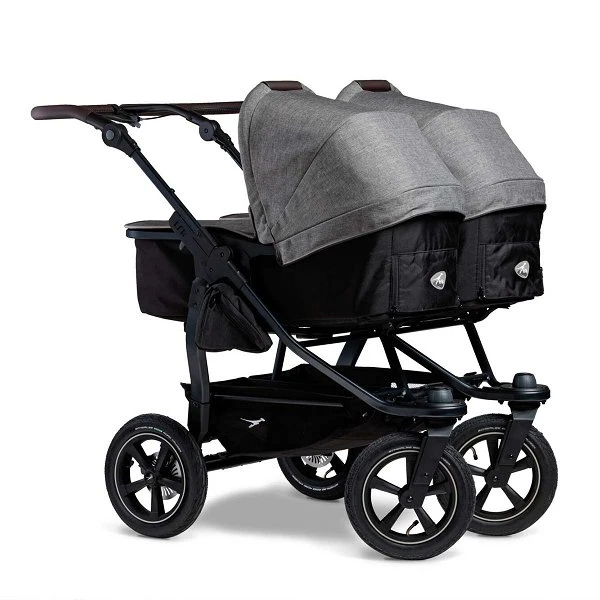 Tfk Duo 2 Kombi Kinderwagen Premium Grau Luftrad-Set 3 Tfk Duo 2 Kombi Kinderwagen Premium Grau Luftrad-Set