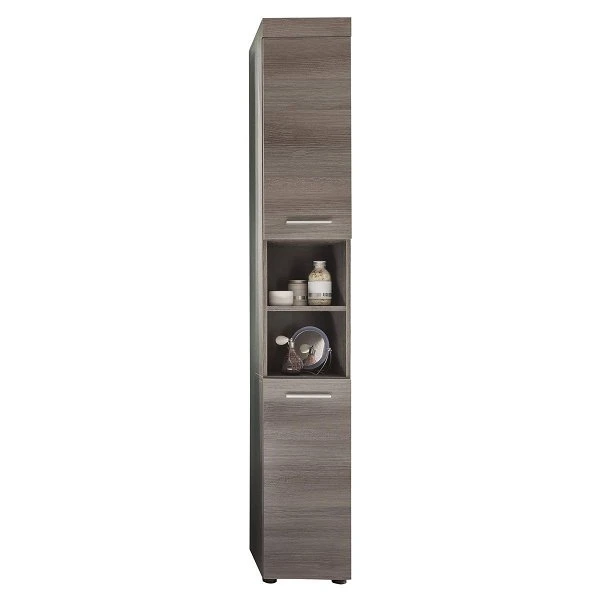 Trendteam Runner Hochschrank Rauchsilber 3 Trendteam Runner Hochschrank Rauchsilber