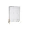 Schardt Holly Nature Kleiderschrank 3T, 3S Weiß/Altmühlbuche/Fuß Massiv 1 Schardt Holly Nature Kleiderschrank 3T, 3S Weiß/Altmühlbuche/Fuß Massiv -Baby Online Shop schardt hoilly sch 3 gr 2