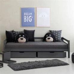 Hoppekids Sofabett ECO Dream Smoked Pearl 90x200 Zum Toppreis -Baby Online Shop sofabett 90x200 pearl