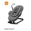 Stokke® Steps™ Bouncer Herringbone Grey Gestell Schwarz -Baby Online Shop steps bnc black herrgrey tyhng 221011 8i0323 floor rt