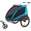 Thule Coaster XT Kinderanhänger Blue Umbaubar Zum Fahrradanhänger Und Kinderwagen -Baby Online Shop thule coaster xt blue hero 10101803