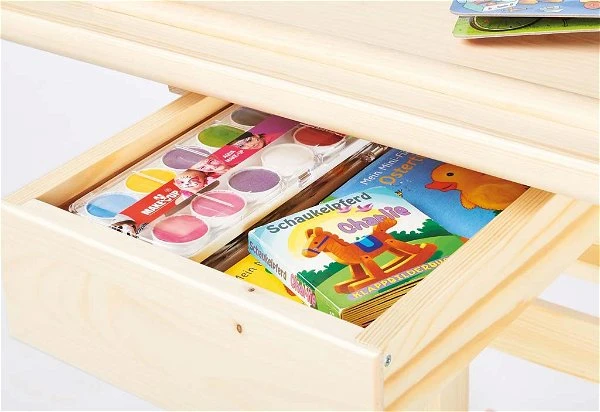 Pinolino Lena Kinderschreibtisch Klar Lackiert 1 Schubkasten | Zum Toppreis 5 Pinolino Lena Kinderschreibtisch Klar Lackiert 1 Schubkasten | Zum Toppreis – Bild 3