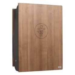 Timkid KAWAHPL Wandwickeltisch Deluxe/anthrazit Inklusive Wickelmatte