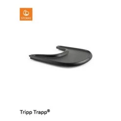 Stokke® Tray Zum Tripp Trapp® Hochstuhl In Schwarz Zum Aktionspreis