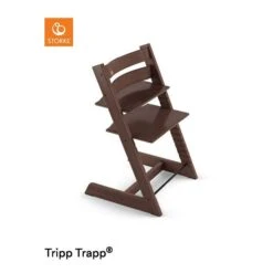 Stokke® Tripp Trapp® Braun Hochstuhl Walnuss Neuestes Modell