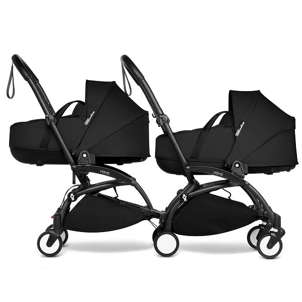 BABYZEN™ YOYO² Zwillingskinderwagen Black Gestell Black 4 BABYZEN™ YOYO² Zwillingskinderwagen Black Gestell Black – Bild 2