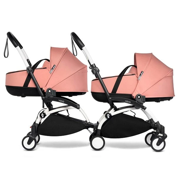 BABYZEN™ YOYO² Zwillingskinderwagen Ginger Gestell White 4 BABYZEN™ YOYO² Zwillingskinderwagen Ginger Gestell White – Bild 2